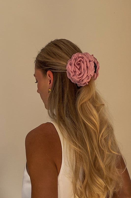 Pinza de Pelo Rosa Rosado