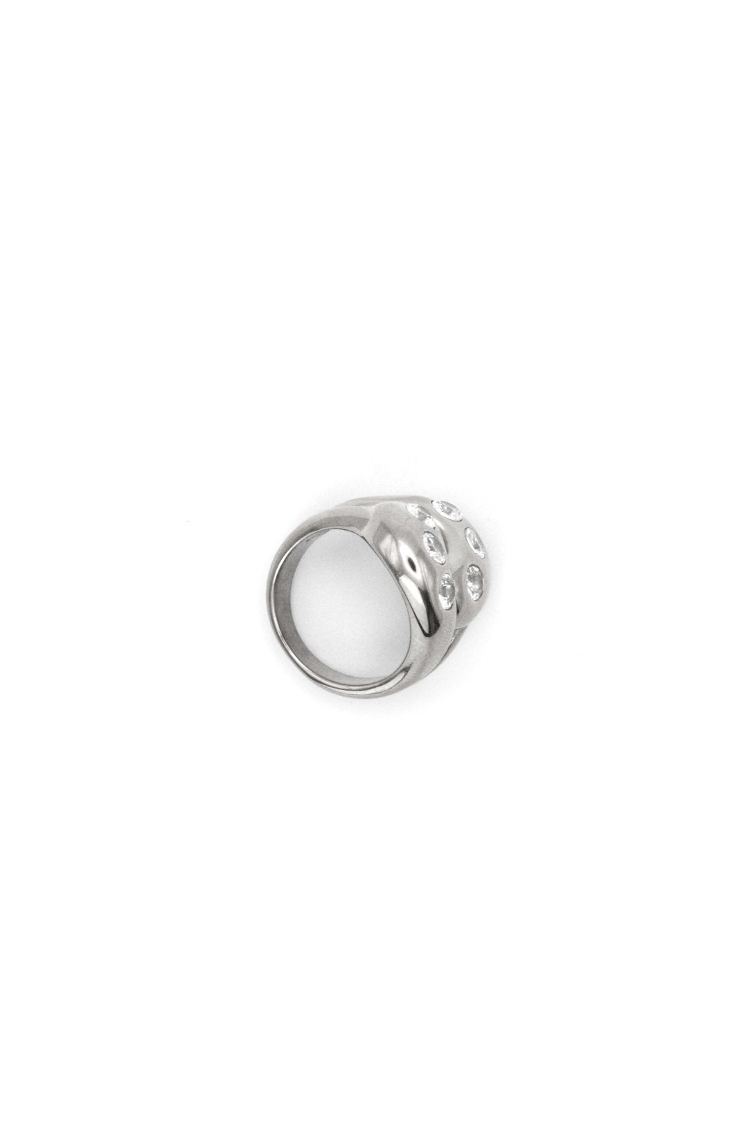 Anillo Kristal Silver